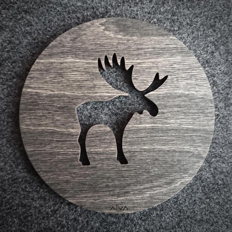 Alva - Gryteunderlag - Elg