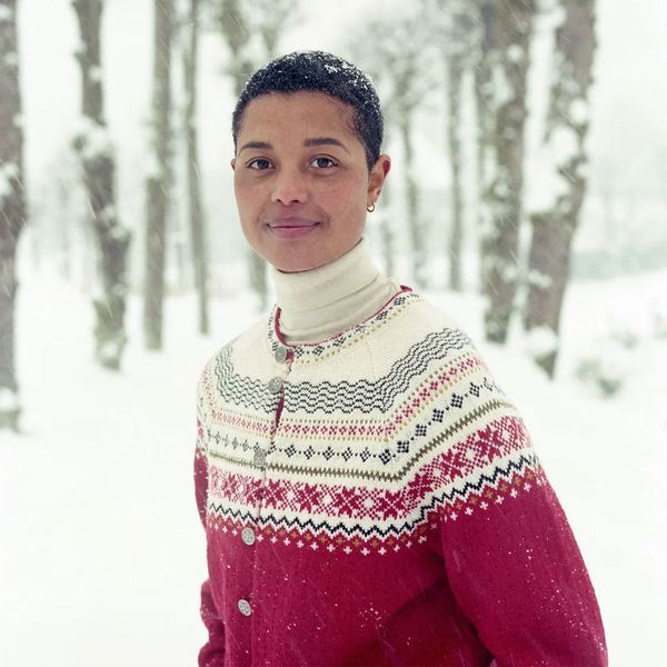 Hovedbilde Norlender - Josefine retro cardigan - Rød