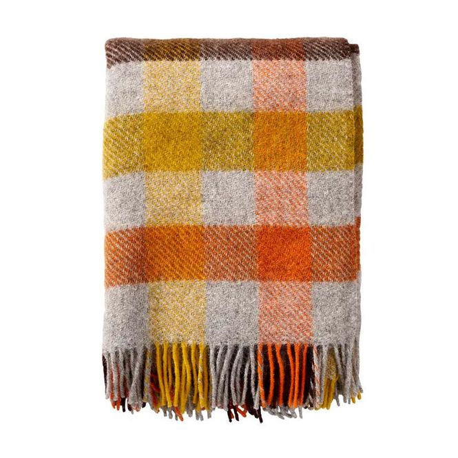 Hovedbilde Klippan - Gotland ullpledd - Multi Yellow