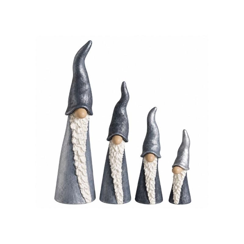 Nääsgränsgården - Langnissen 4-pk blå H.4.5-10 cm