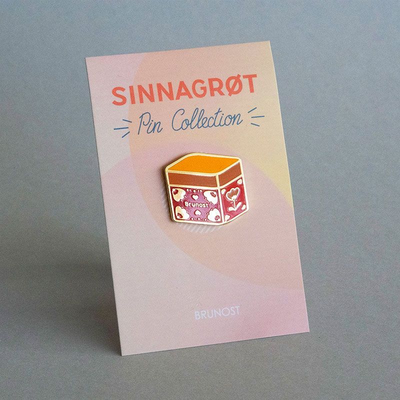 Sinnagrøt - Pins - Brunost