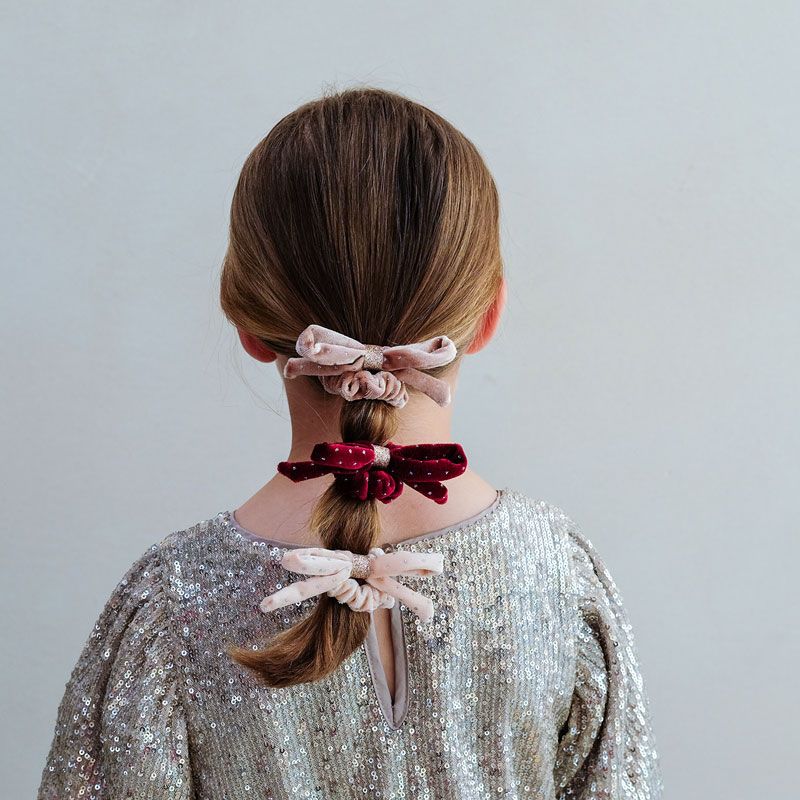 Mimi & Lula - 4 Scrunchies - Velvet Bow