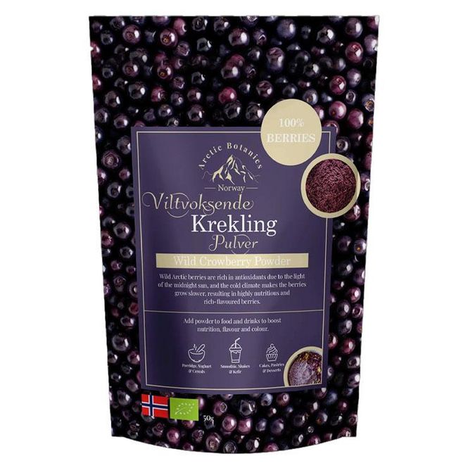 Hovedbilde Arctic Botanics - Viltvoksende kreklingpulver ...