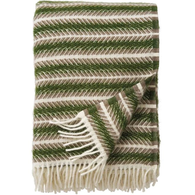 Hovedbilde Klippan - Oscar ullpledd - Multi Green