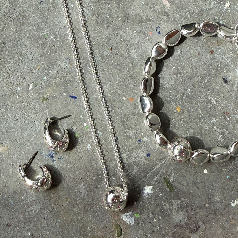 A&C - Shimmer armbånd med elastikk - S