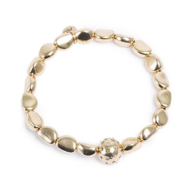 Hovedbilde A&C - Shimmer armbånd med elastikk - G