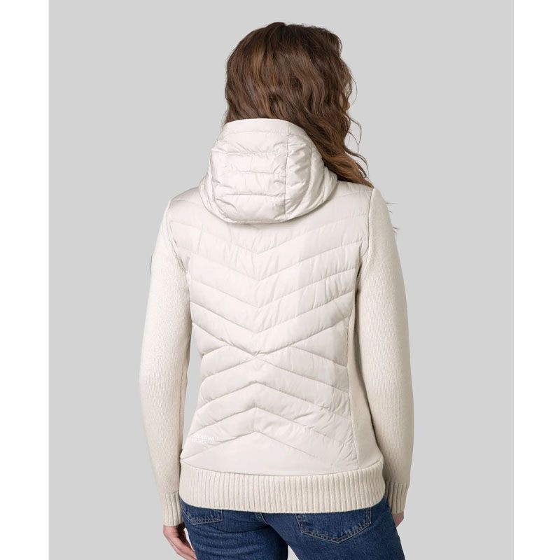 Scand. Ex. - Hybridjakke strikket dame - Beige