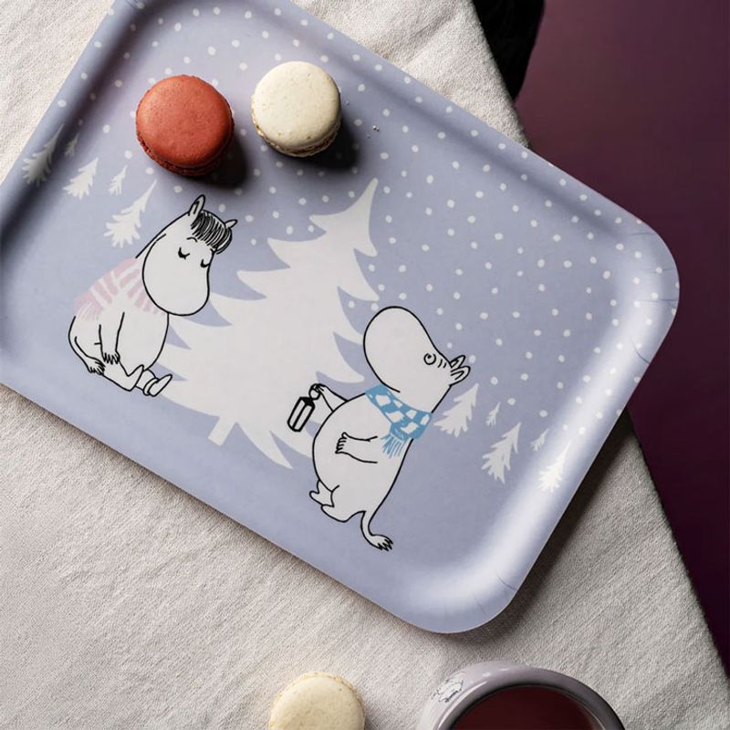 Moomin by Muurla - Serveringsbrett - Snøfall