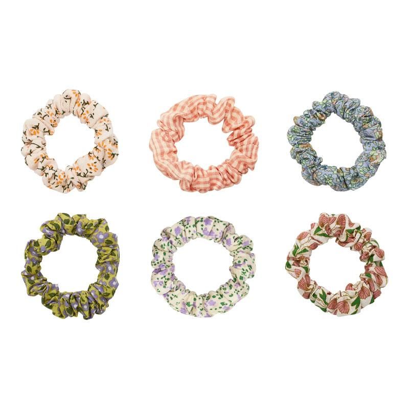 Mimi & Lula - 6 Scrunchies - Spring Floral