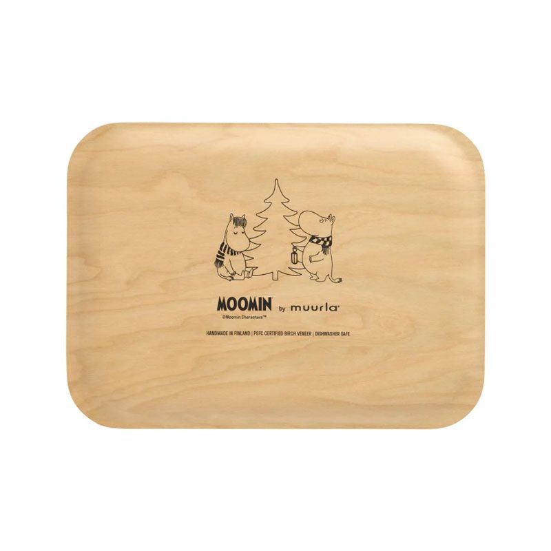 Moomin by Muurla - Serveringsbrett 27x20 cm - Snøfall