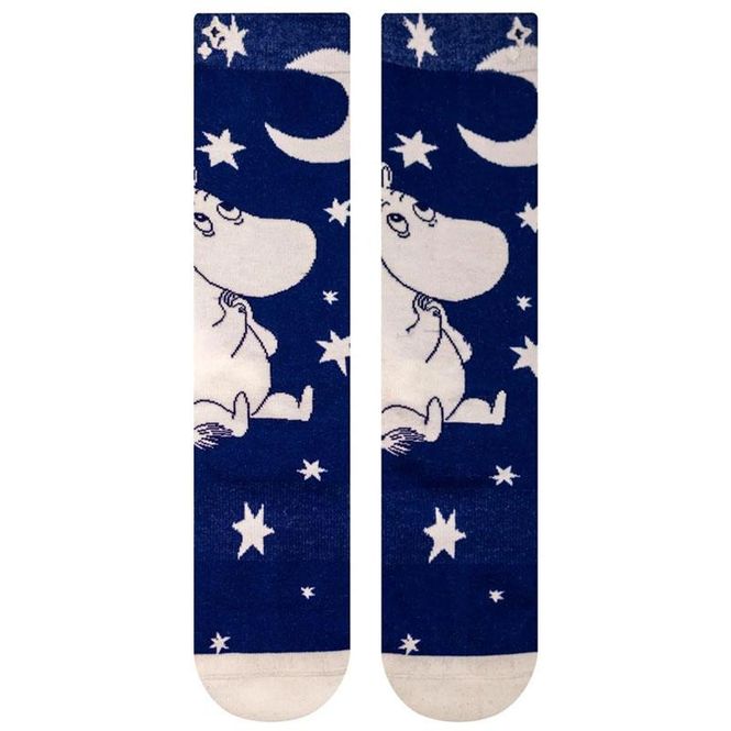 Hovedbilde NVRLND - Moomin Stars Glow crew-sokker