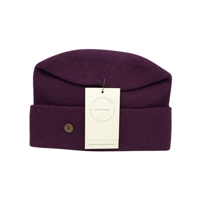 Hovedbilde Davvin - Nord lue - Burgunder
