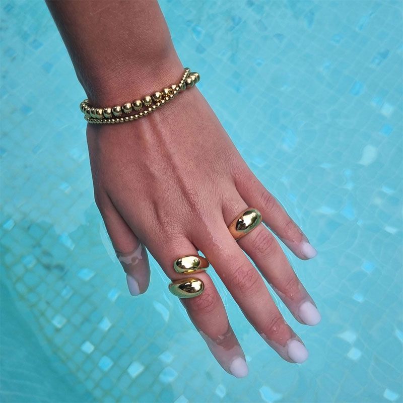 A&C - Steel Soft chunky ring - G
