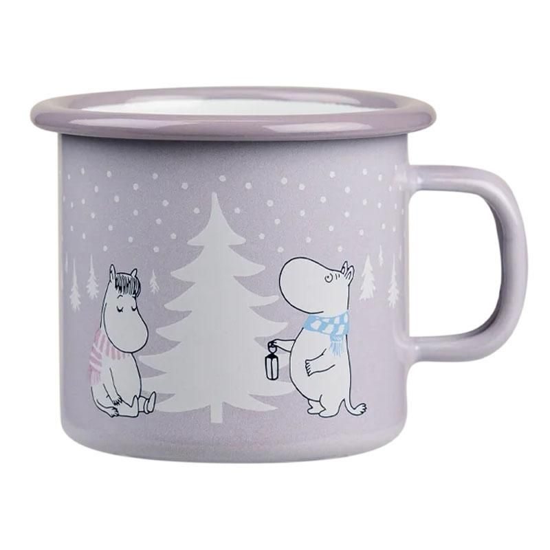 Moomin by Muurla - Emaljekopp 2.5 dl - Snøfall