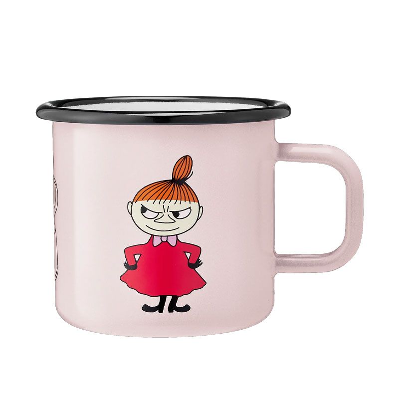 Moomin by Muurla - Emaljekopp 3.7 dl - Lille My rosa