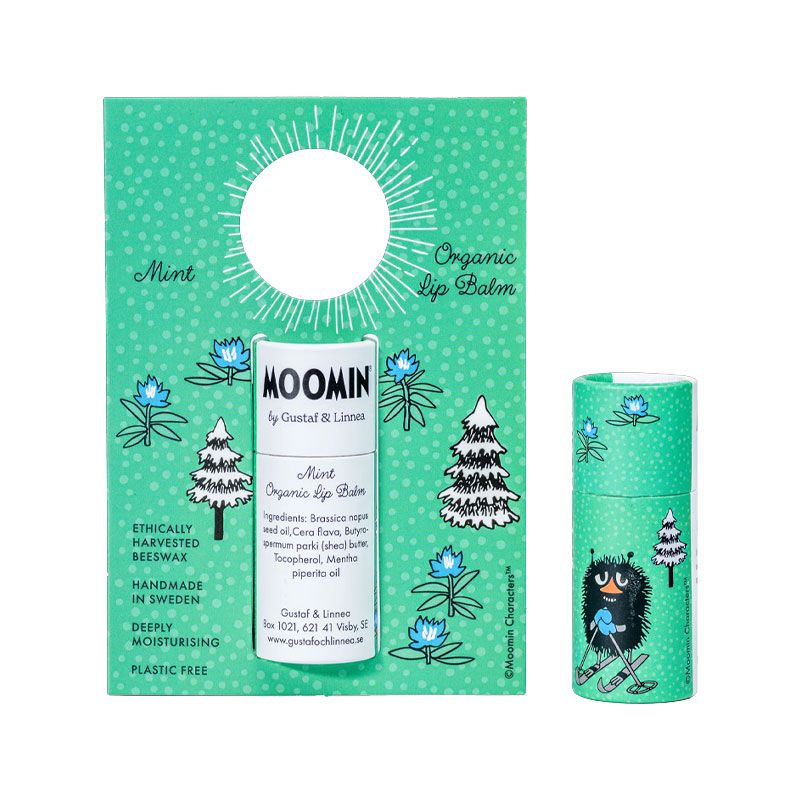 Moomin by Gustaf & Linnea - Organic Lip Balm - Mint