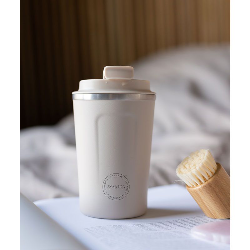 AYA&IDA - Cup2Go 380 ml - Cream Beige