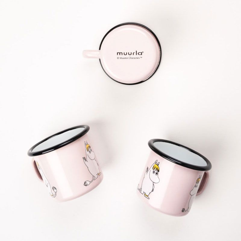Moomin by Muurla - Emaljekopp 2.5 dl - Snorkfrøken retro