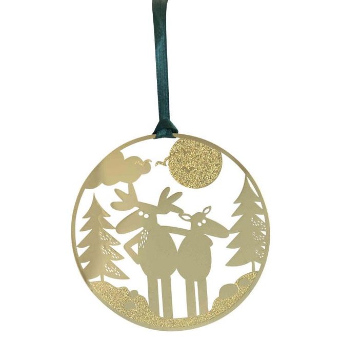 Hovedbilde Pluto Design - Hengedekorasjon - Moose in love