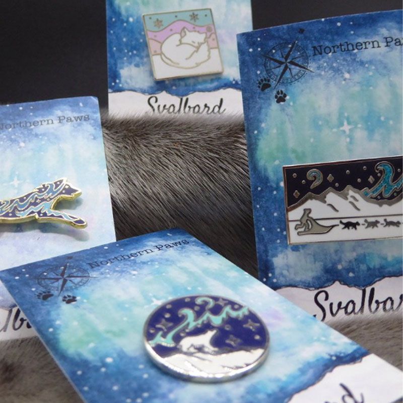 Northern Paws - Pins - Knølhval