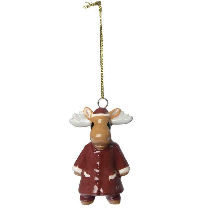Hovedbilde Pluto Design - Keramisk hengedekorasjon - Moose