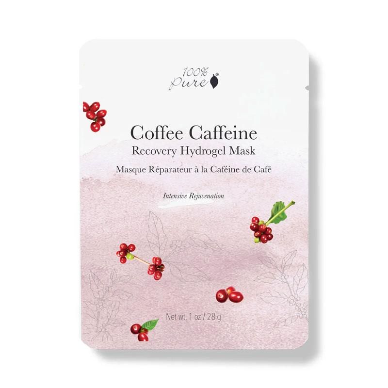 100% Pure - Coffee Caffeine Recovery Hydrogel Mask