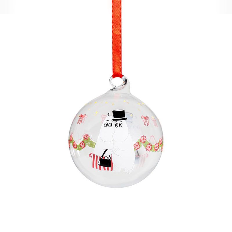 Moomin by Muurla - Julekule 7 cm - Krans