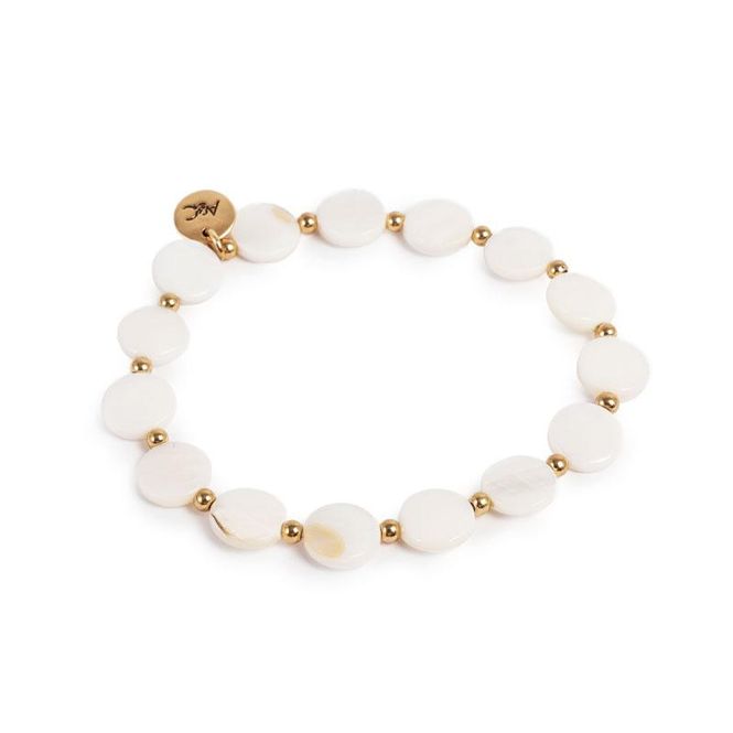 Hovedbilde A&C - Sandy Beach armbånd perlemor