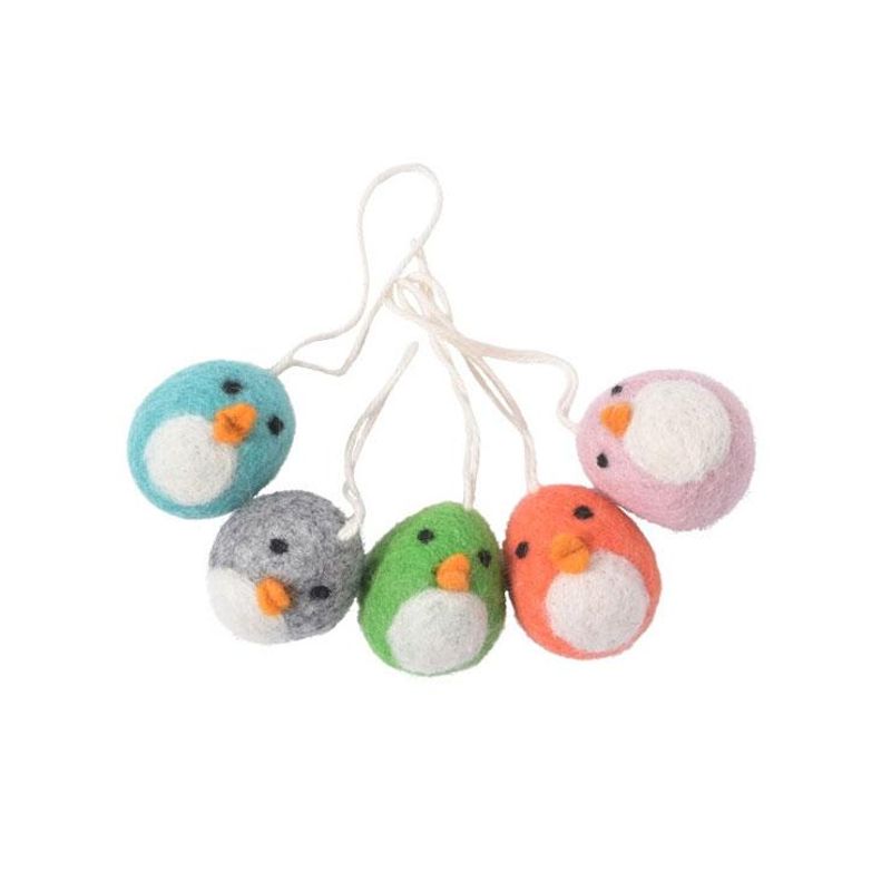 Aveva - Little Hangings 5-pk - Baby birds 2