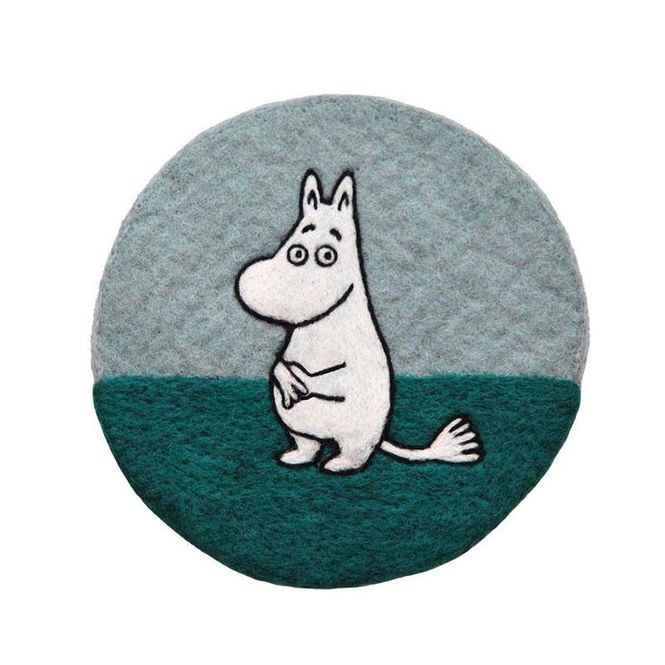 Hovedbilde Klippan - Moomin gryteunderlag - Mummitrollet blå