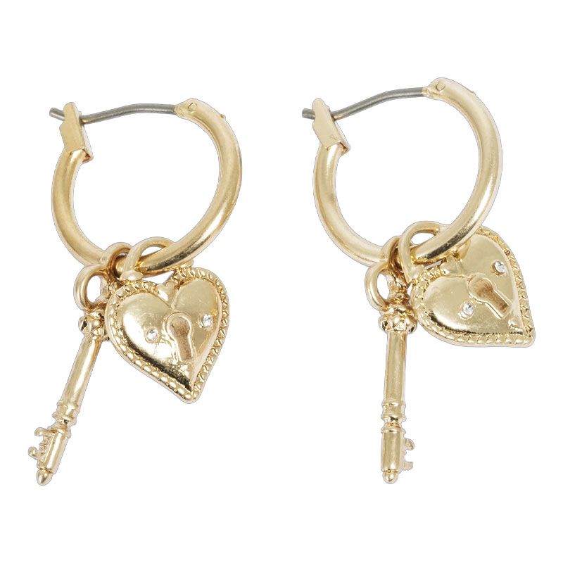 A&C - Open My Heart øreringer med charms - G