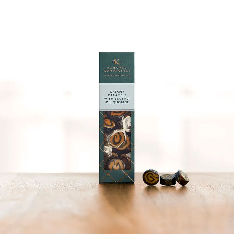 Karamel Kompagniet - Creamy Caramels with Sea Salt & Liquorice