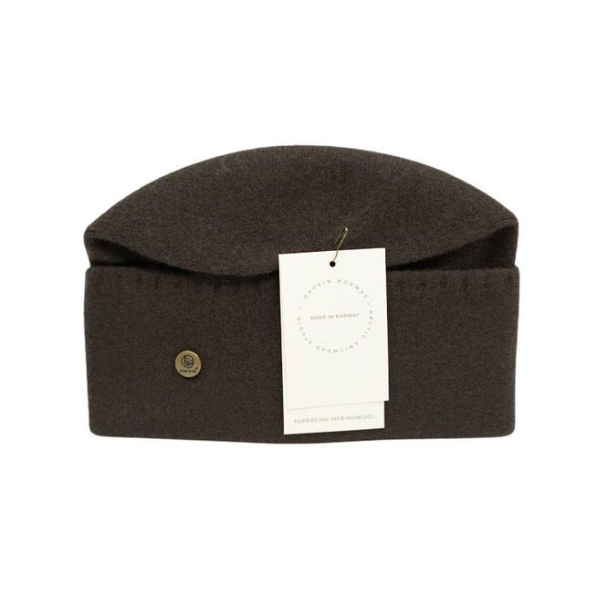 Hovedbilde Davvin - Nord lue - Mørk brun