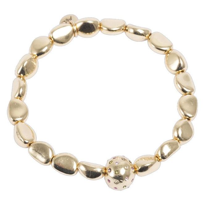Hovedbilde A&C - Shimmer armbånd med elastikk - G