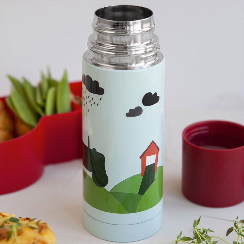 Blafre - Termos 350 ml - Traktor og låve