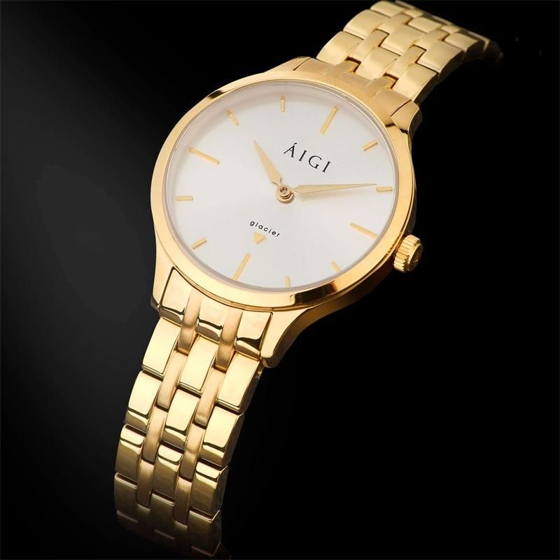 ÁIGI - Glacier Gold 36 mm - Lenke gull