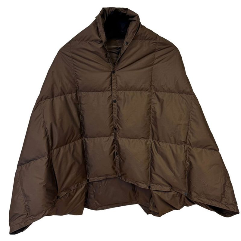 THOQ - Teppe-poncho-skjørt dun (flere farger)
