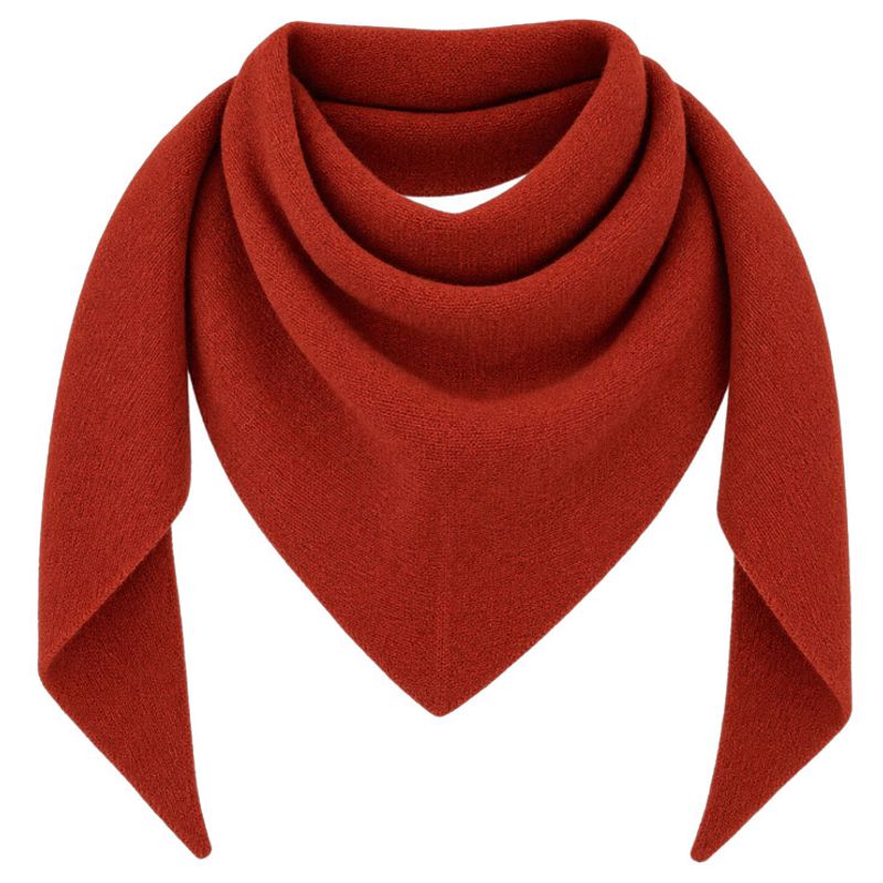 A&C - Trekantskjerf 100 % lammeull (flere farger)