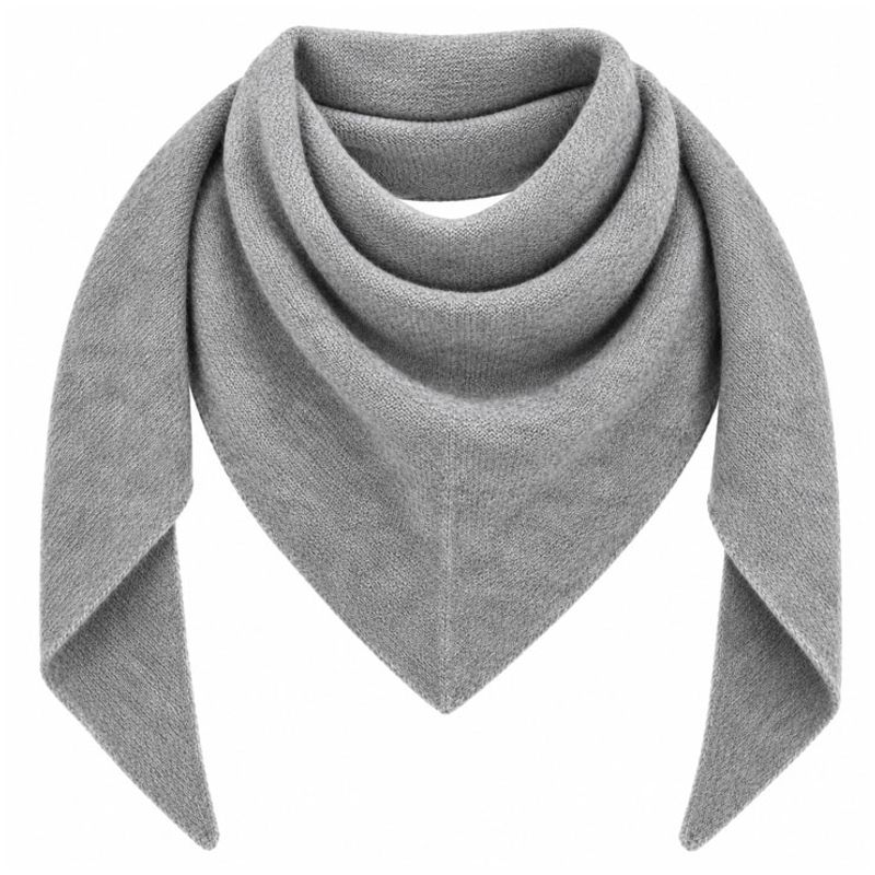 A&C - Trekantskjerf 100 % lammeull (flere farger)