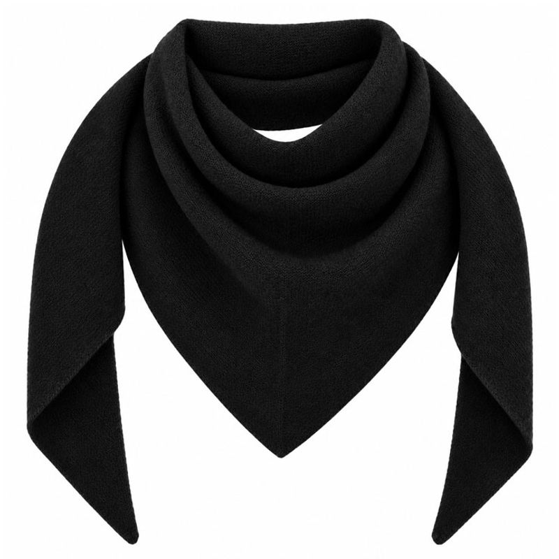 A&C - Trekantskjerf 100 % lammeull (flere farger)