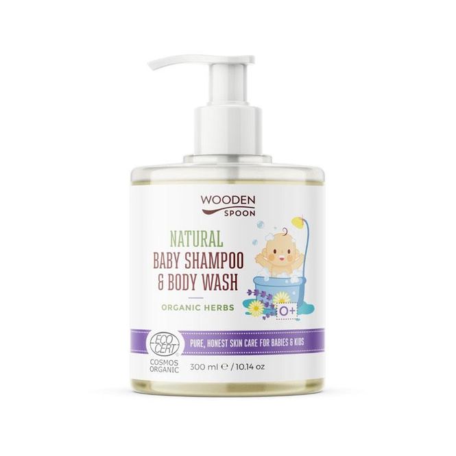 Hovedbilde Wooden Spoon - Baby Shampoo & Body Wash 300 ml - ...