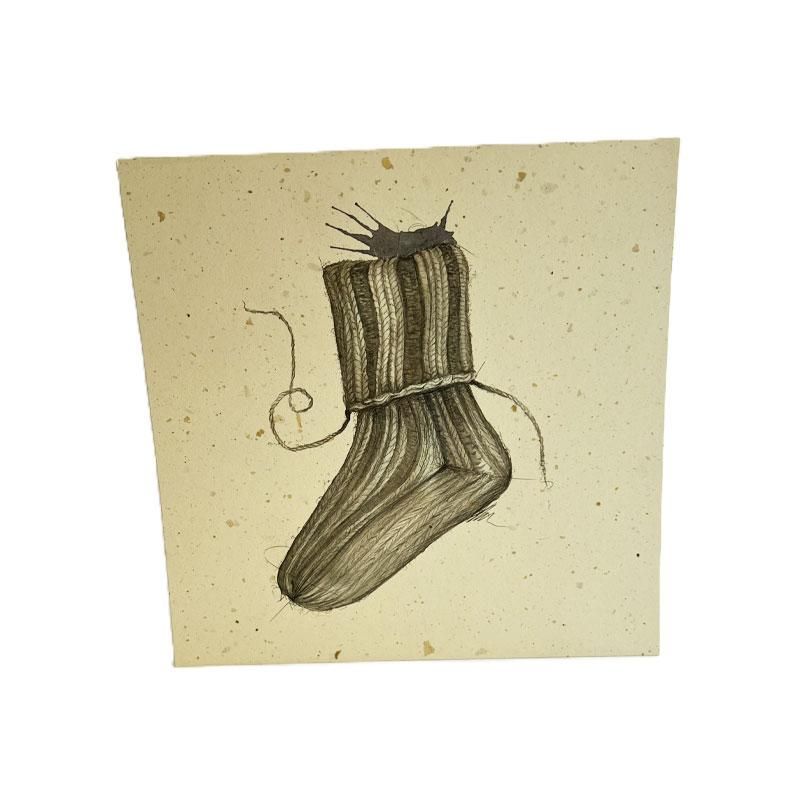 Art of Norway - Kunstkort - Raggsokk