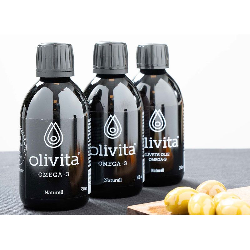 Olivita - Omega-3 olje naturell