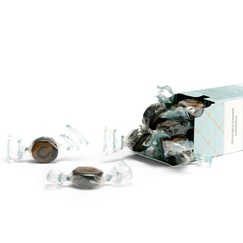 Karamel Kompagniet - Tiny Creamy Caramels with Sea Salt & Liquorice